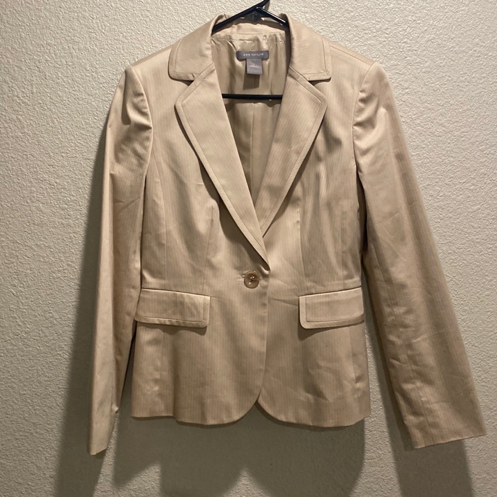 Ann Taylor suit.
